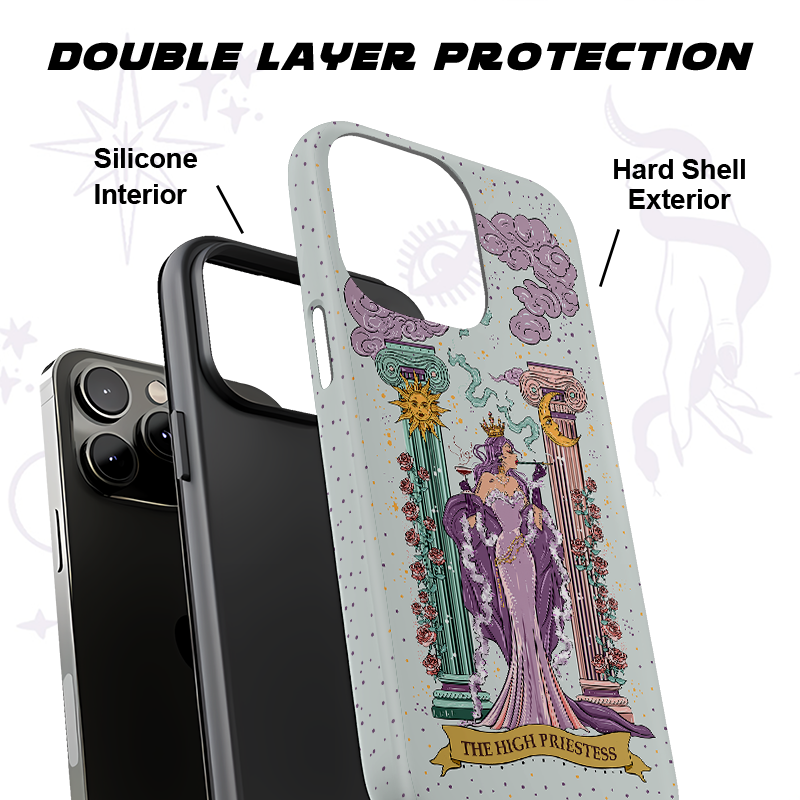Purplehecate The High Priestess Phone Case