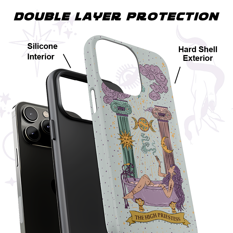 Purplehecate The High Priestess Phone Case