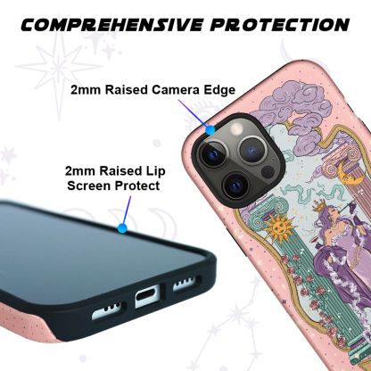 Purplehecate The High Priestess Ancient Mirror Phone Case