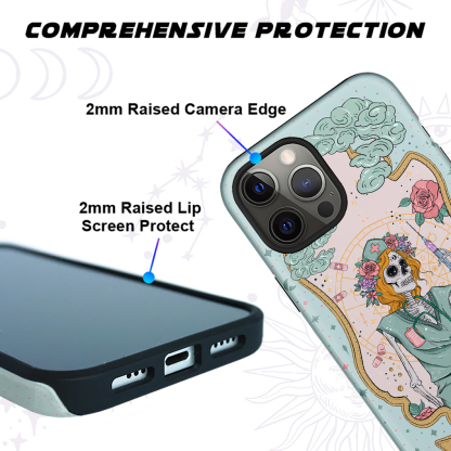 Purplehecate The Nurse Tarot Ancient Mirror Phone Case