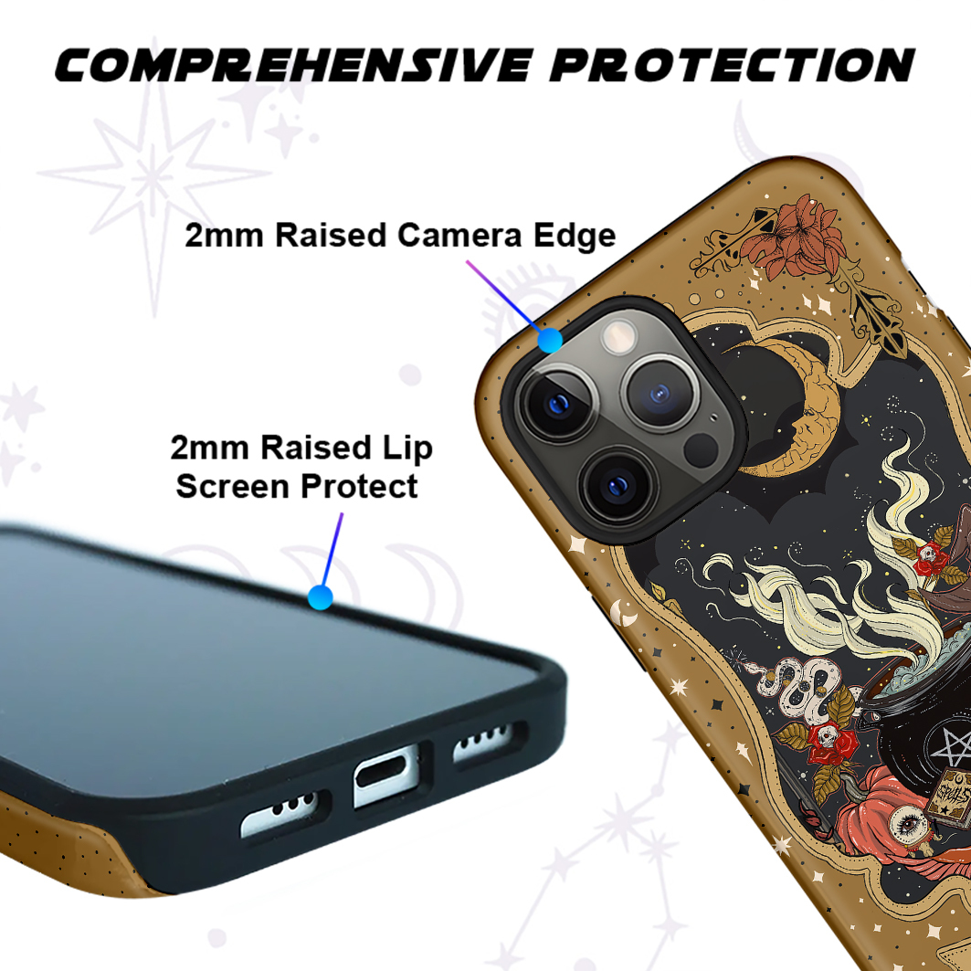 Purplehecate The Witch Magical Tarot Ancient Mirror Phone Case