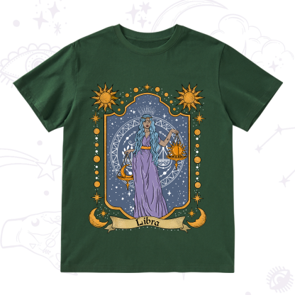 Purplehecate Libra Zodiac T-Shirt