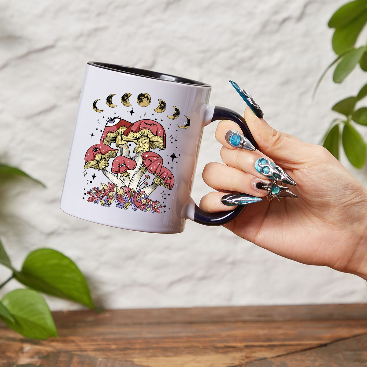 Purplehecate Magic Mushroom Mug