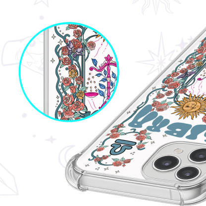 Purplehecate Libra Zodiac Clear Phone Case