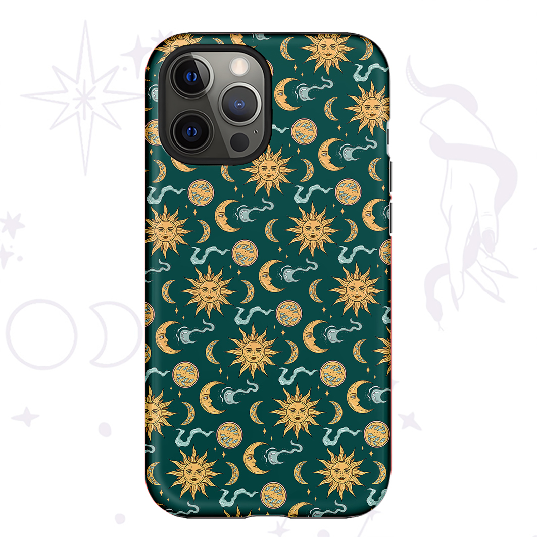 Purplehecate Magic of Sun and Moon Phone Case
