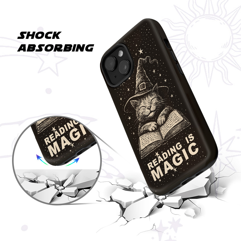 Purplehecate Reading Is Magic Phone Case
