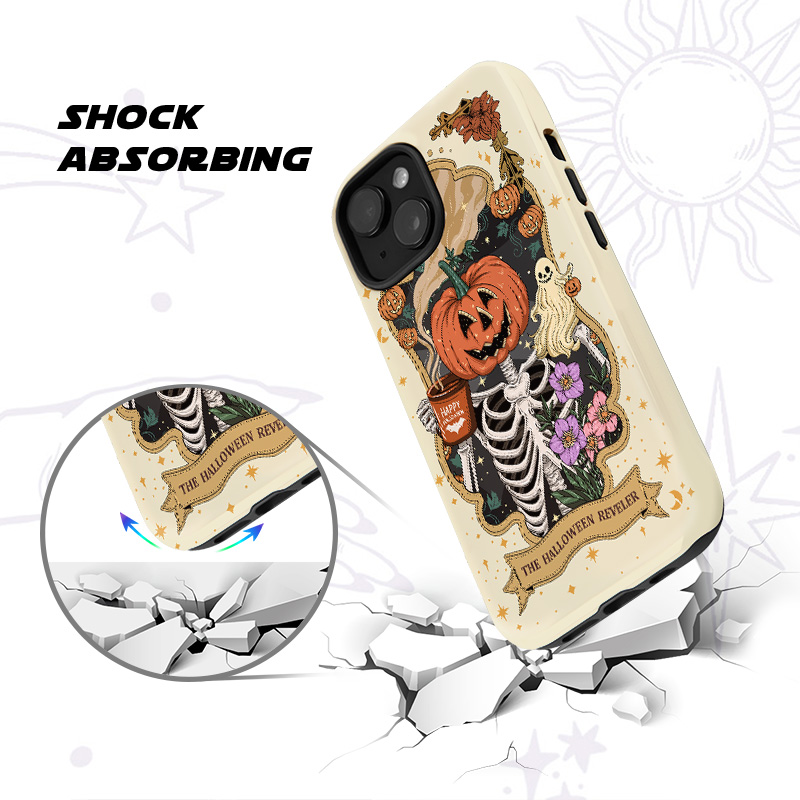 Purplehecate The Halloween Reveler Lover Tarot Phone Case