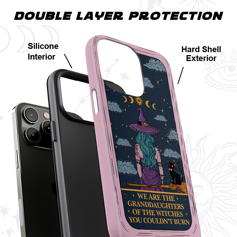 Purplehecate We Are the Granddaughters of the Witches You Could Not Burn Phone Case