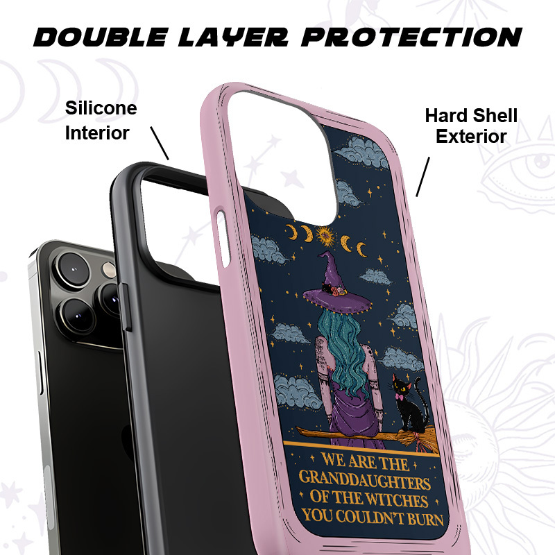 Purplehecate We Are the Granddaughters of the Witches You Could Not Burn Phone Case