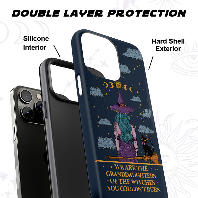 Purplehecate We Are the Granddaughters of the Witches You Could Not Burn Phone Case