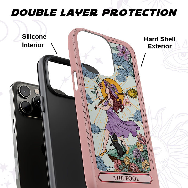 Purplehecate The Witchling Fool Tarot Phone Case