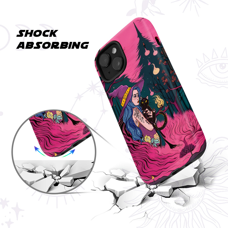 Purplehecate The Witch and Her Familia Phone Case