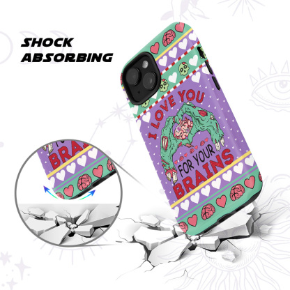 Purplehecate I Love You For Your Brains Phone Case