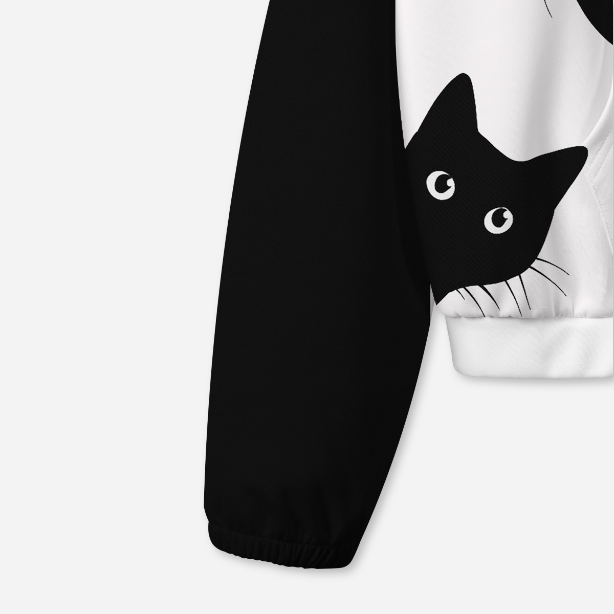 Purplehecate Peekaboo Cats All-Over Print Hoodie