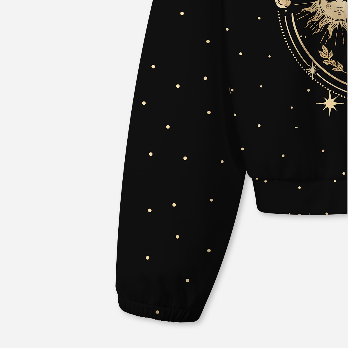 Purplehecate Celestial Sun and Moon All-Over Print Hoodie