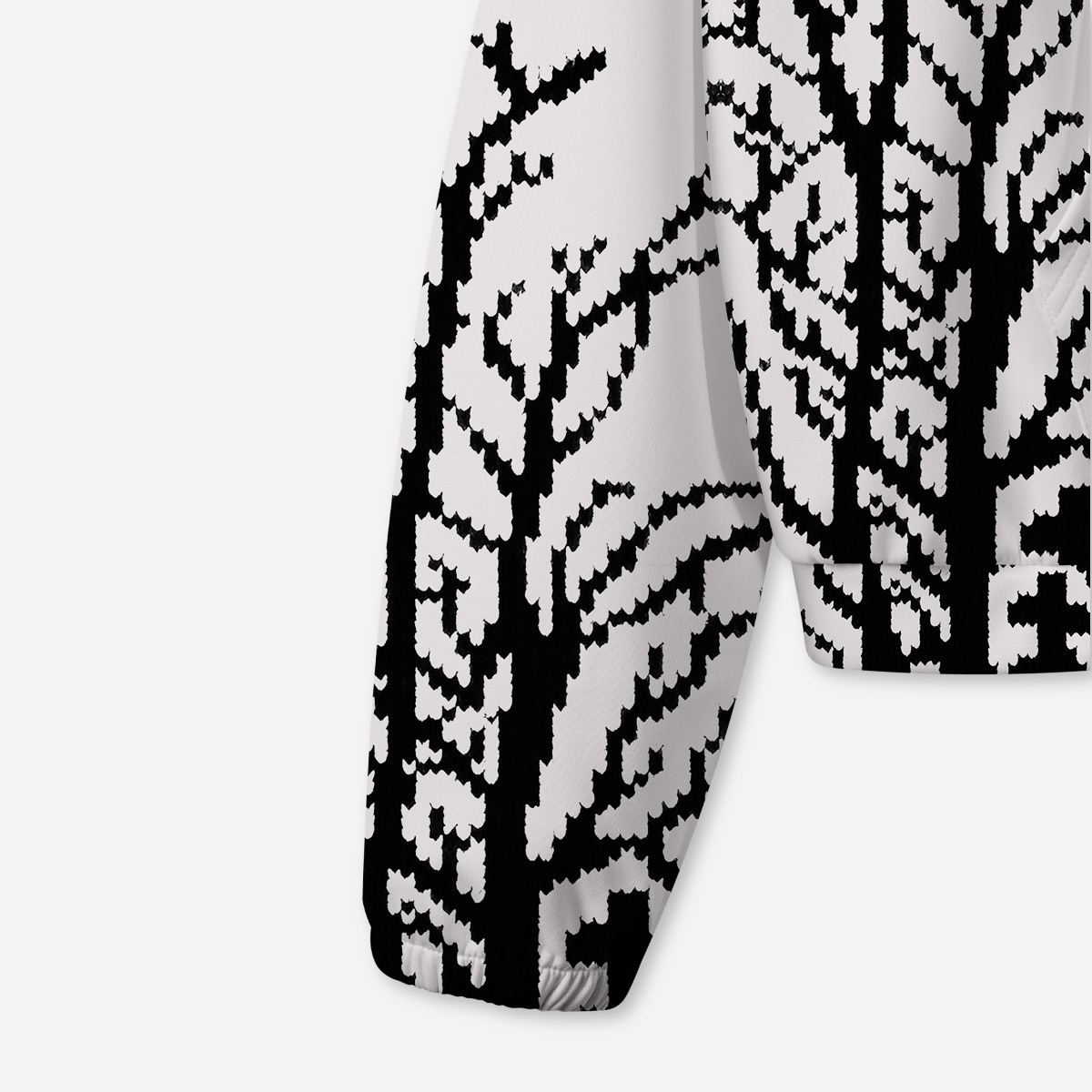 Purplehecate Ravens Over the Spooky Graveyard All-Over Print Hoodie