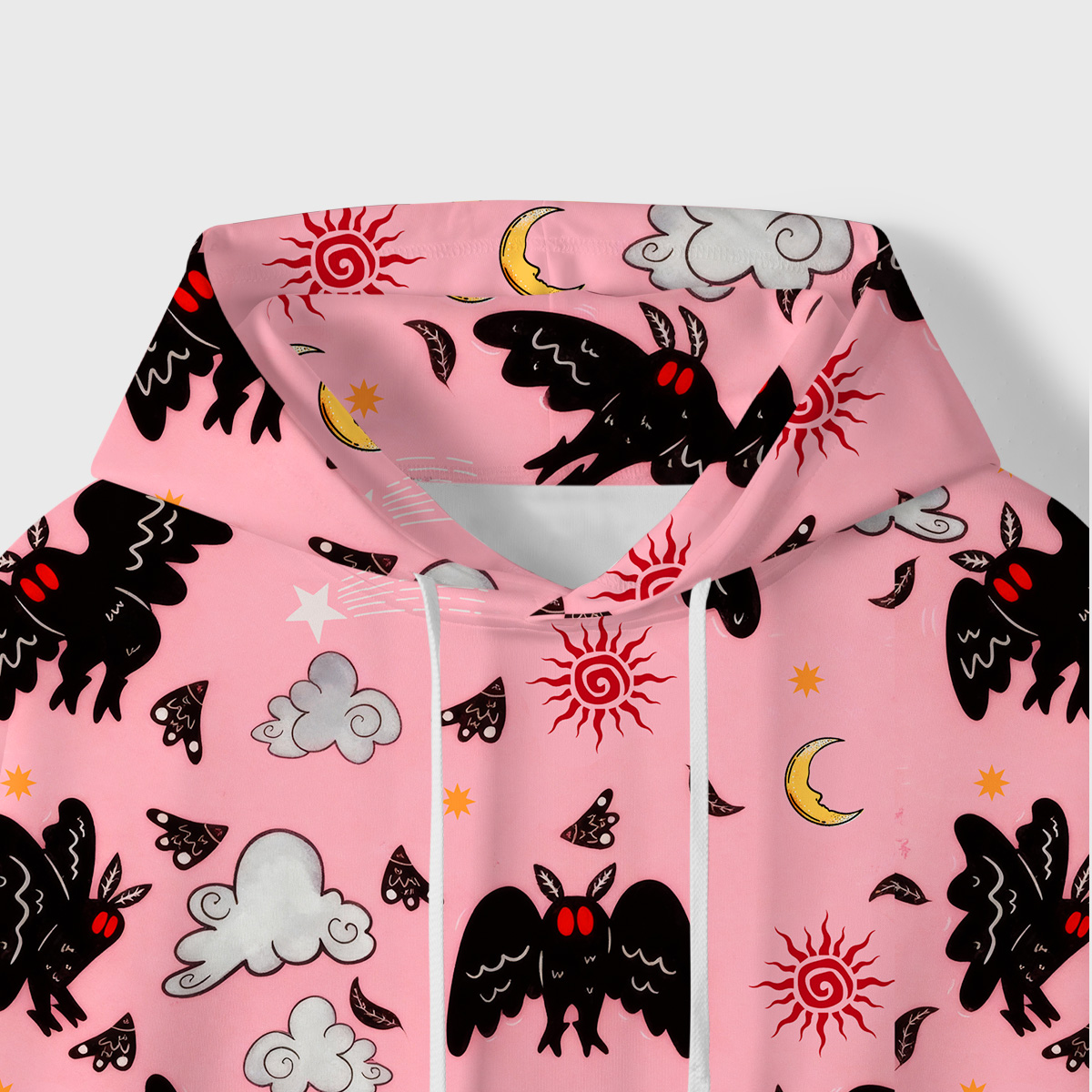 Purplehecate Cryptid Mothman All-Over Print Hoodie