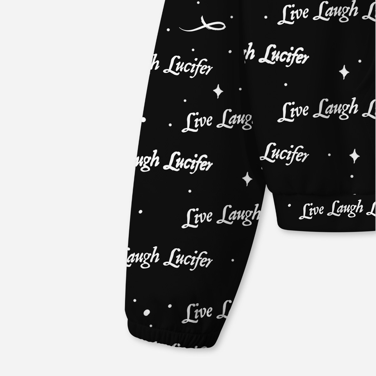Purplehecate Live Laugh Lucifer All-Over Print Hoodie