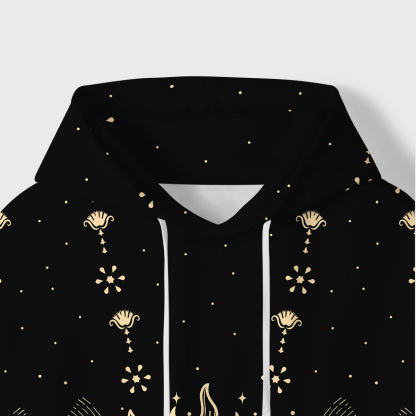 Purplehecate Solar Oracle All-Over Print Hoodie