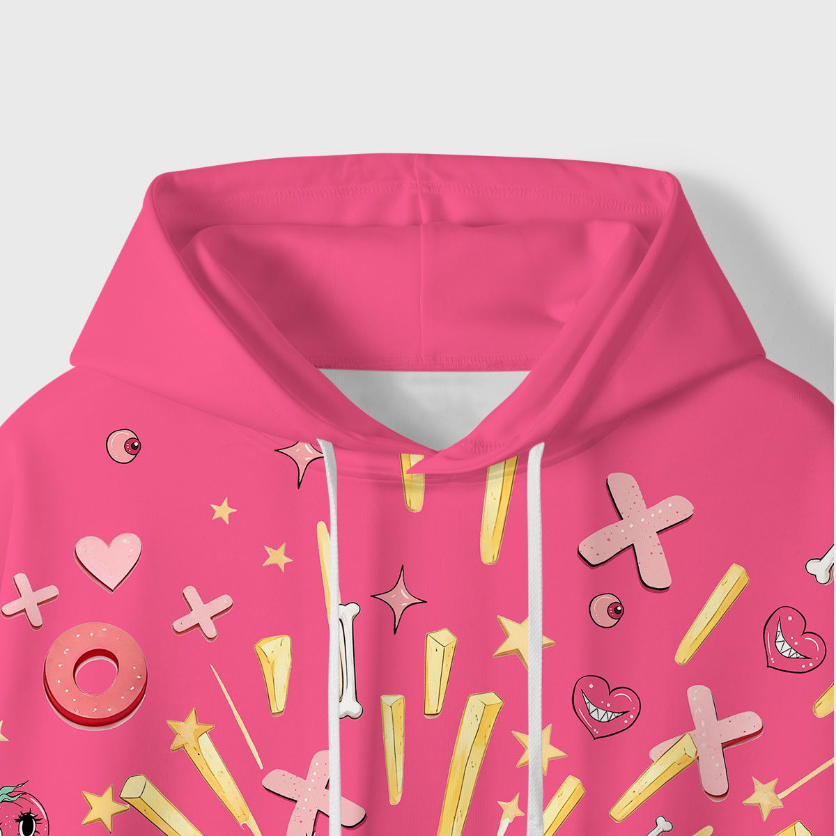 Purplehecate Time Fries When I'm With You All-Over Print Hoodie