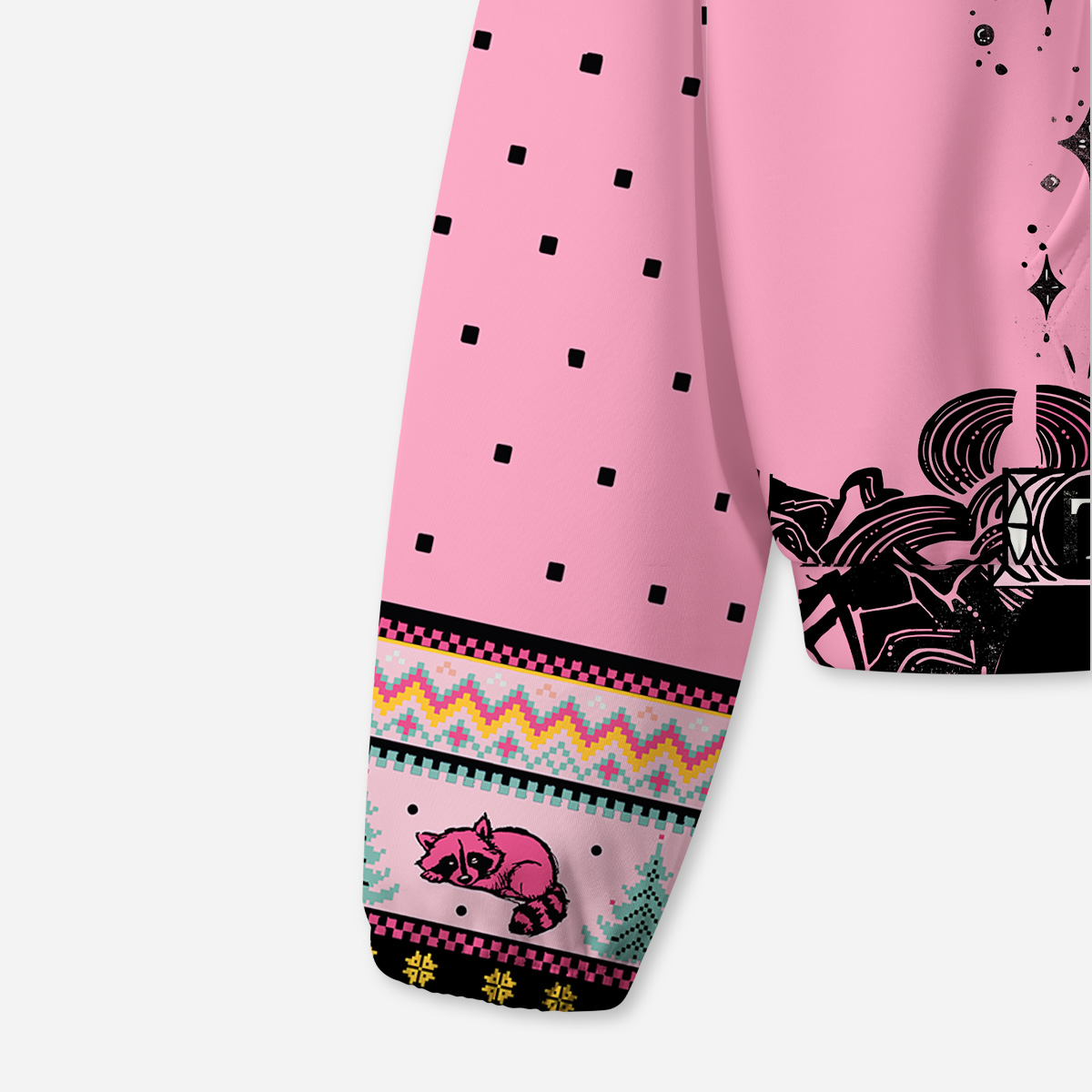 Purplehecate The Team Trash Opossum Tarot All-Over Print Hoodie