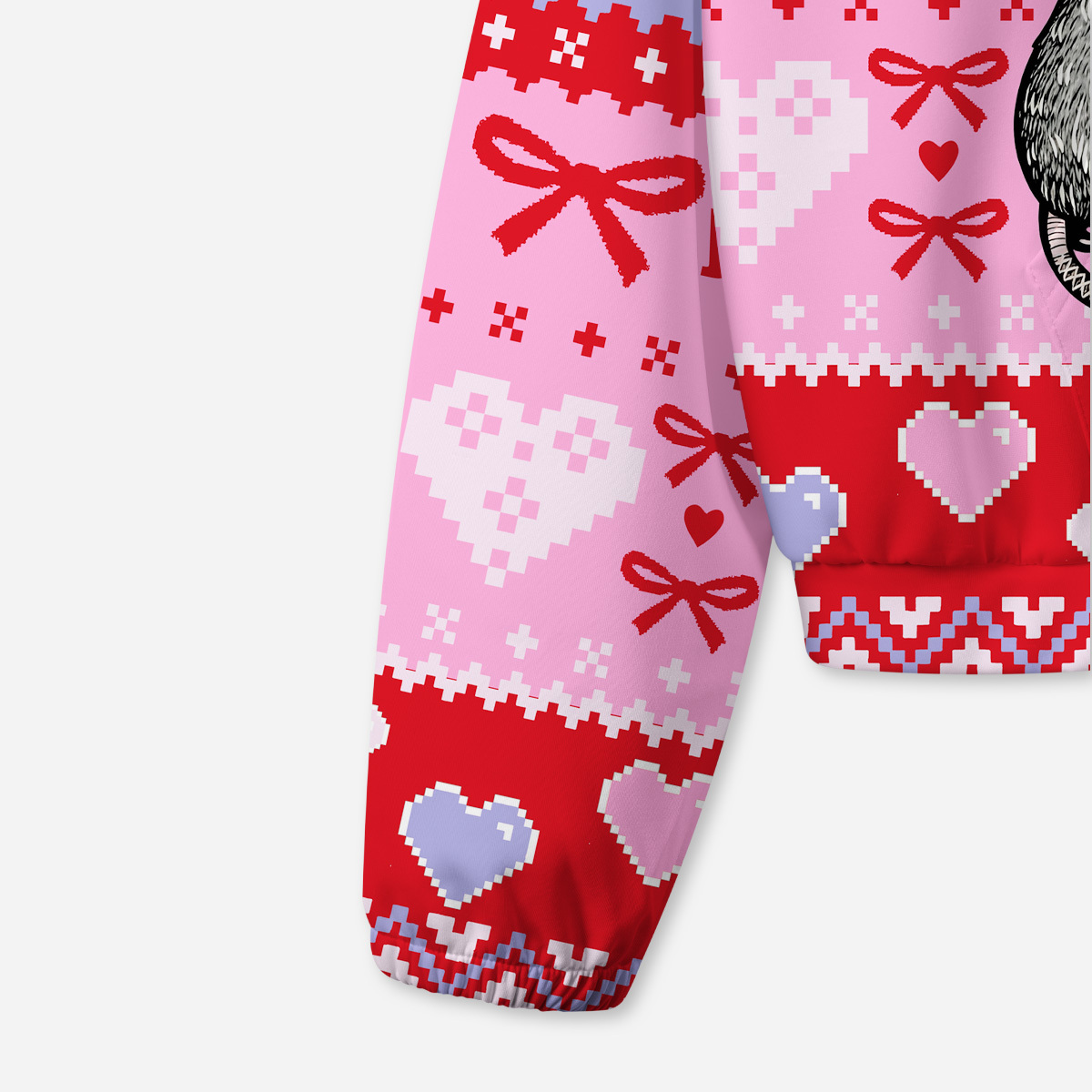 Purplehecate You're Gross All-Over Print Hoodie