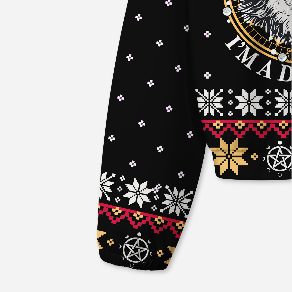 Purplehecate First Of All I'm A Delightful Opossum All-Over Print Hoodie