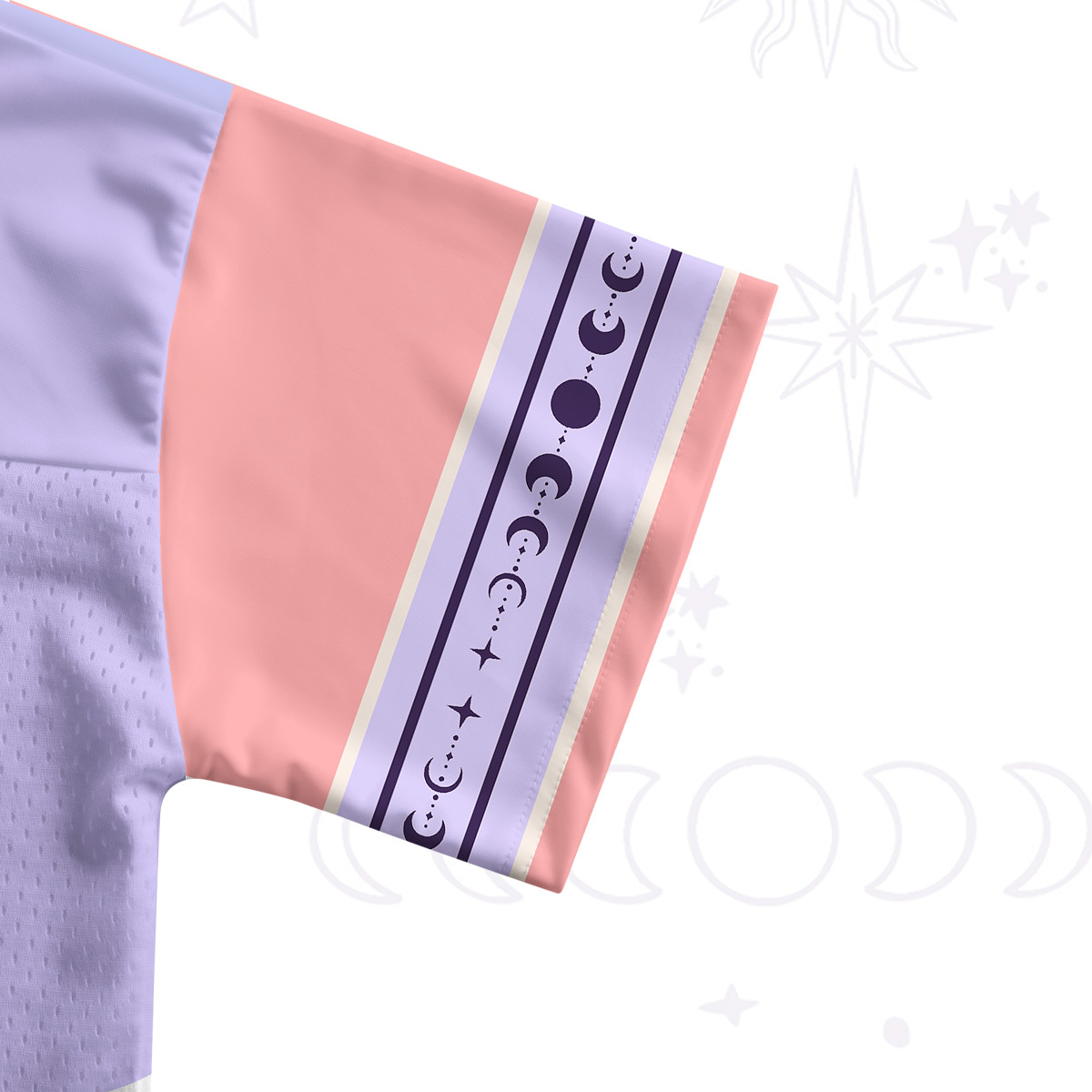 Purplehecate Celestial Demons 17 Crop Sports Jersey