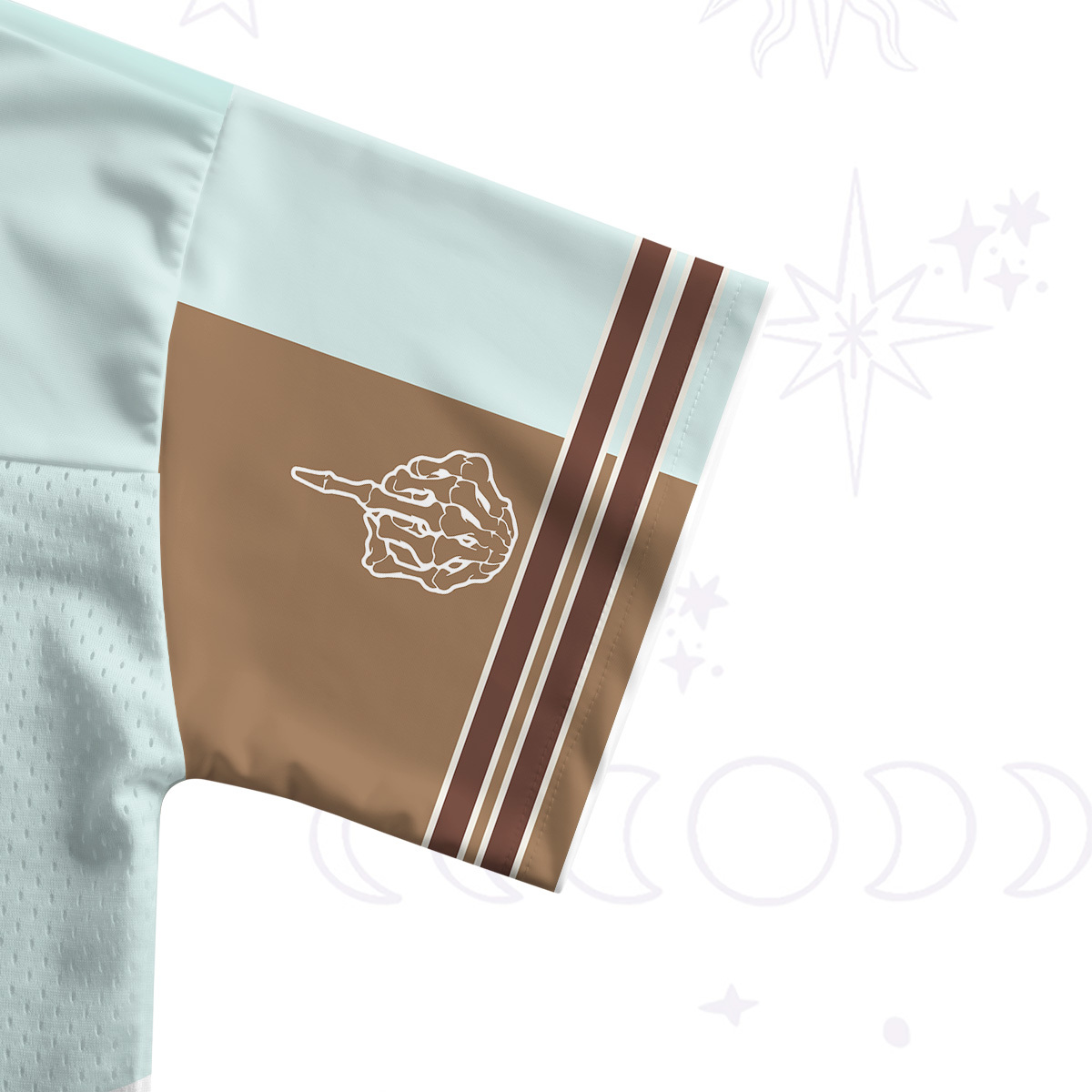 Purplehecate The Zero of Fucks No Apologies Crop Sports Jersey