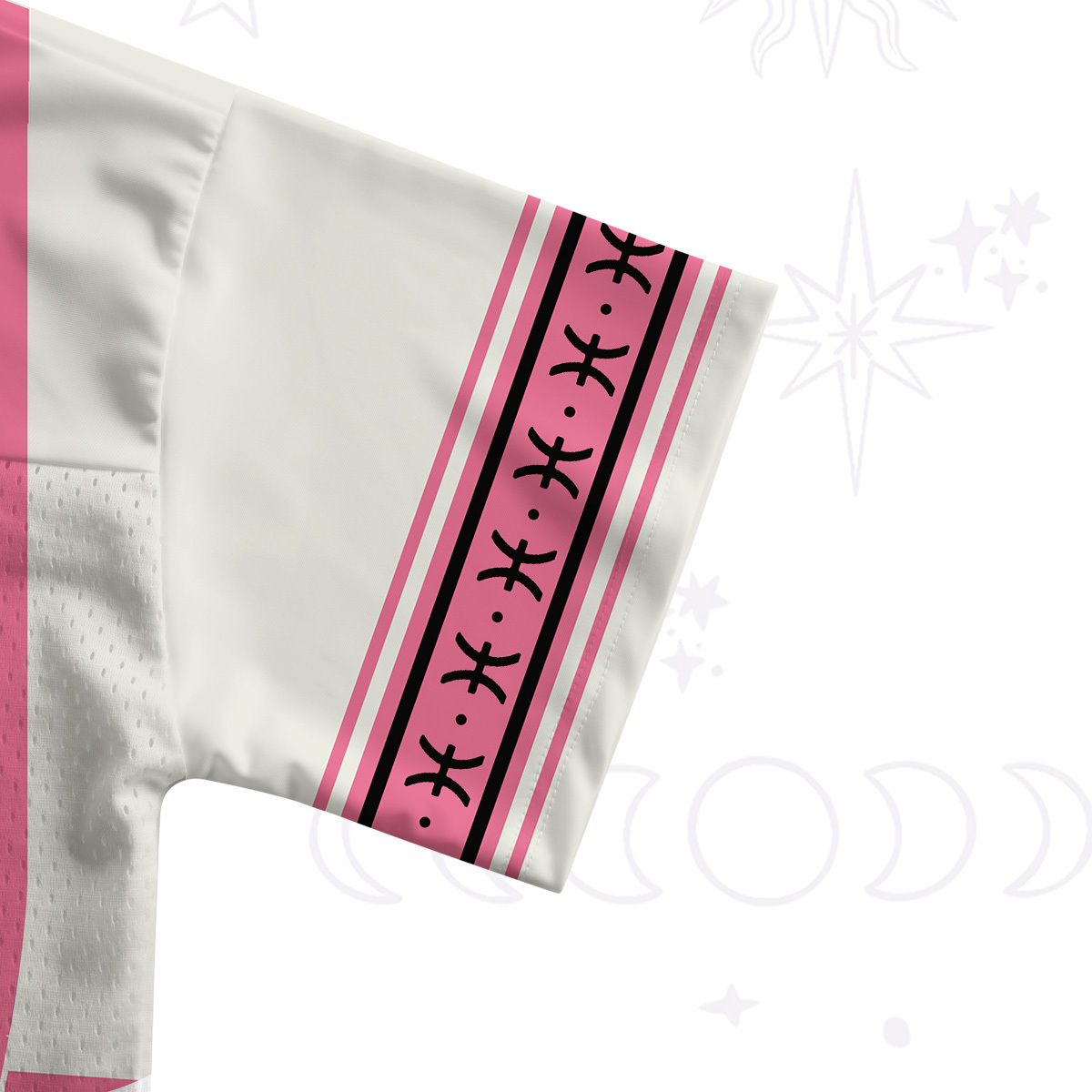 Purplehecate Pisces Spirit Zodiac Crop Sports Jersey