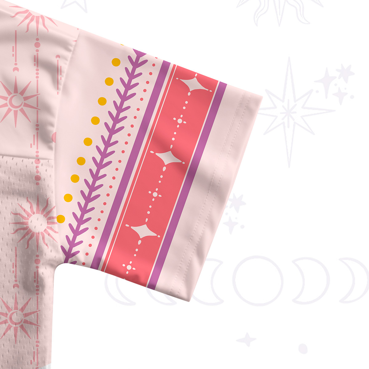 Purplehecate Arcana 02 The High Priestess Crop Sports Jersey