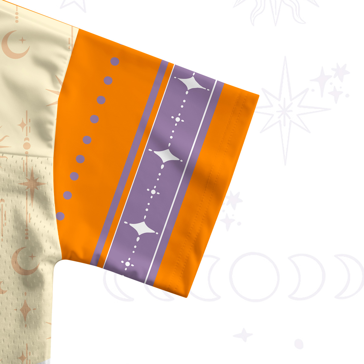 Purplehecate Arcana 11 The Audacity Crop Sports Jersey