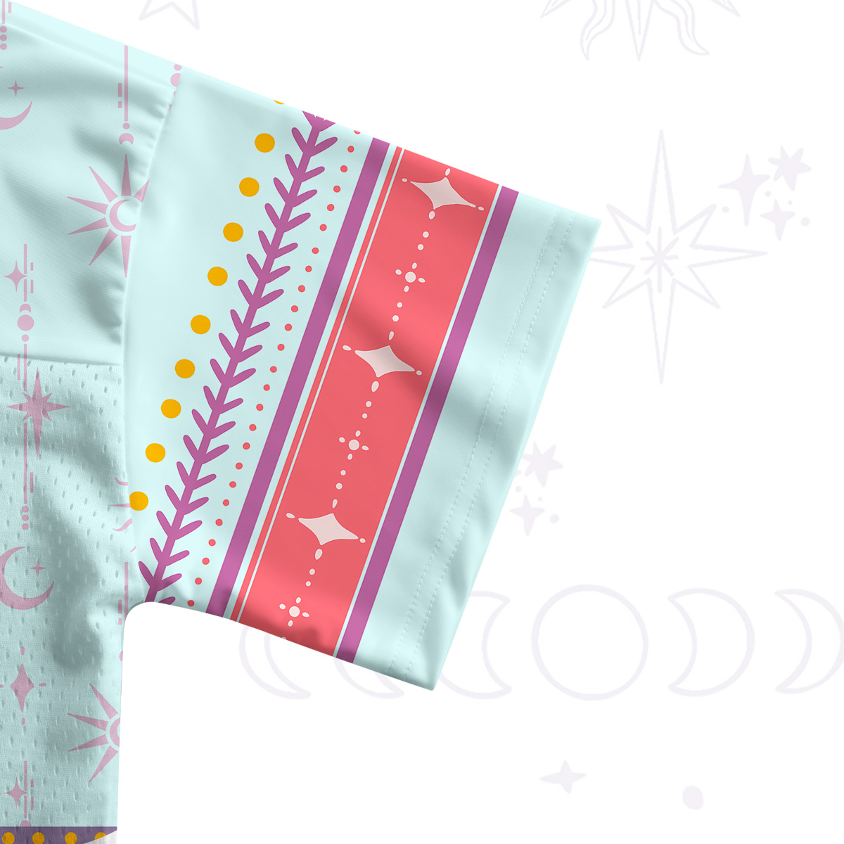 Purplehecate The Cat Mom Crop Sports Jersey