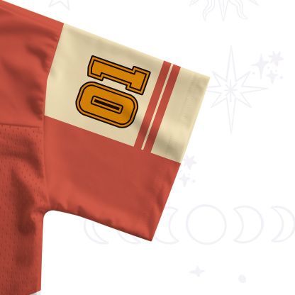 Purplehecate Aries Spirit Zodiac Crop Sports Jersey