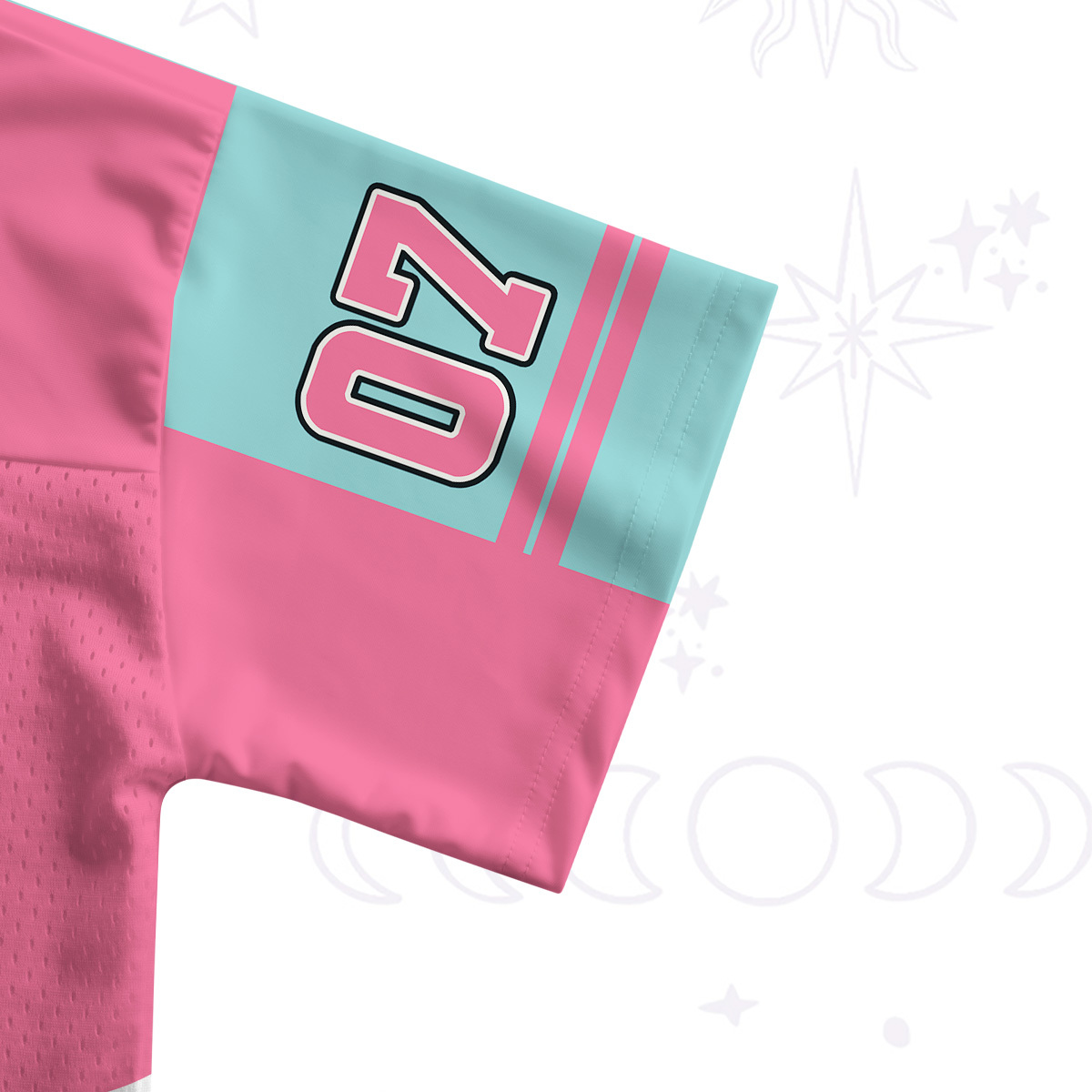 Purplehecate Libra Spirit Zodiac Crop Sports Jersey