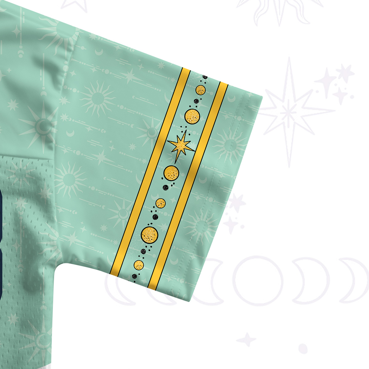 Purplehecate Gemini Spirit Zodiac Crop Sports Jersey