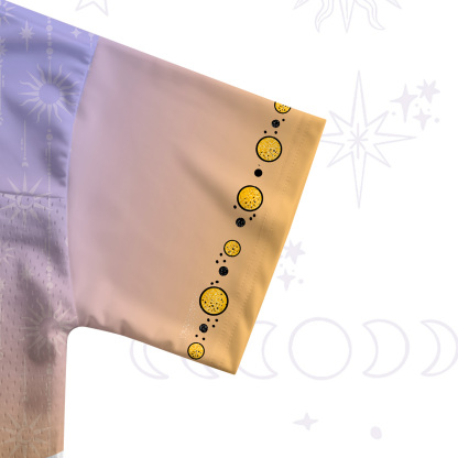 Purplehecate Aquarius Zodiac Crop Sports Jersey