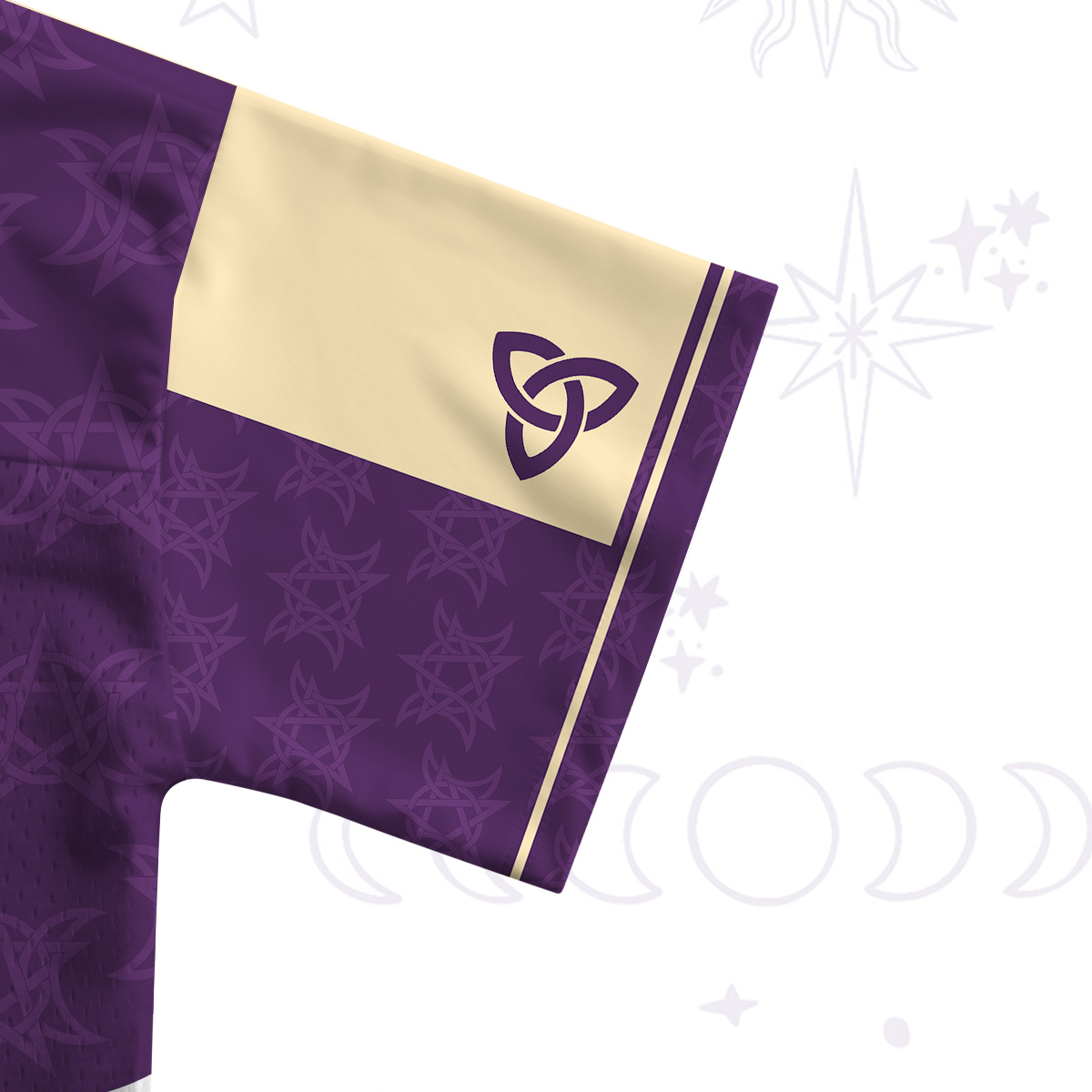 Purplehecate As Above So Below Crop Sports Jersey