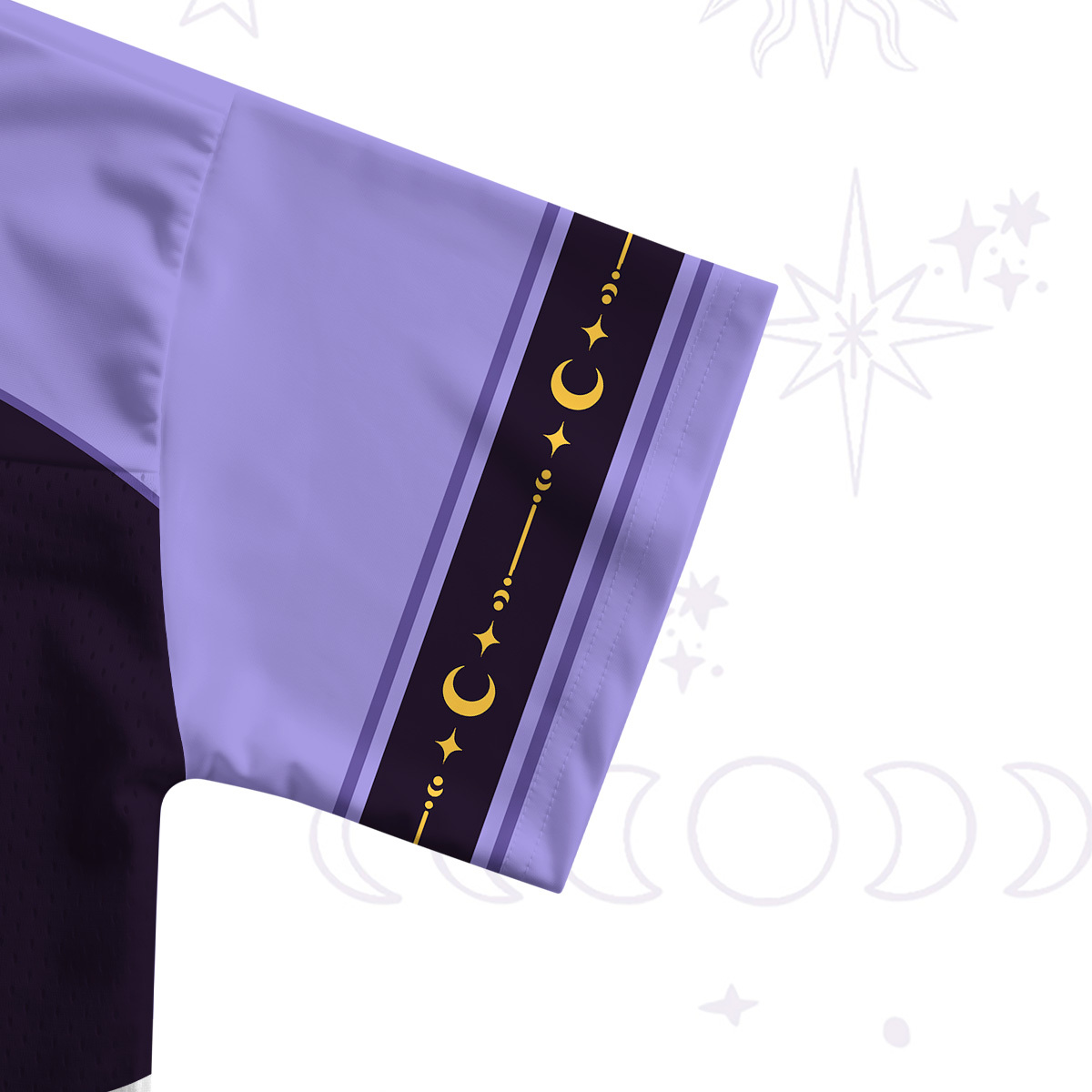 Purplehecate You Are What You Manifest Crop Sports Jersey