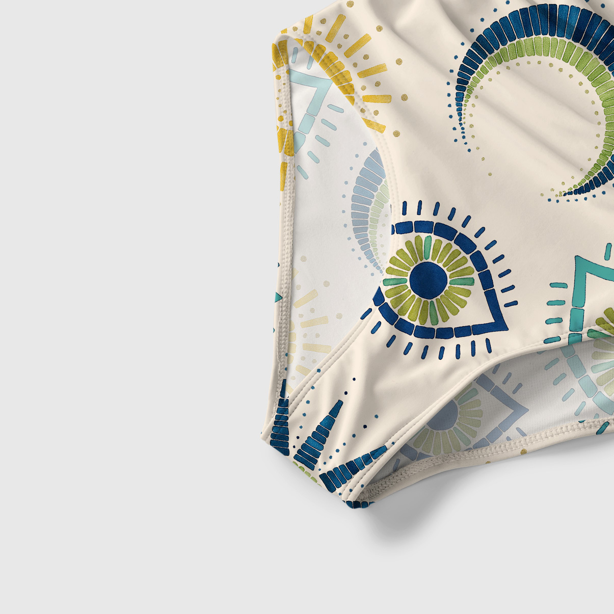 Purplehecate Sun Eye Slim-Strap Swimsuit