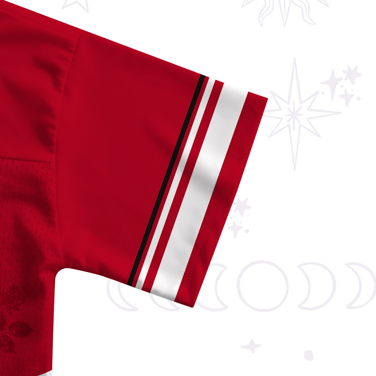 Purplehecate She Wolf Crop Sports Jersey