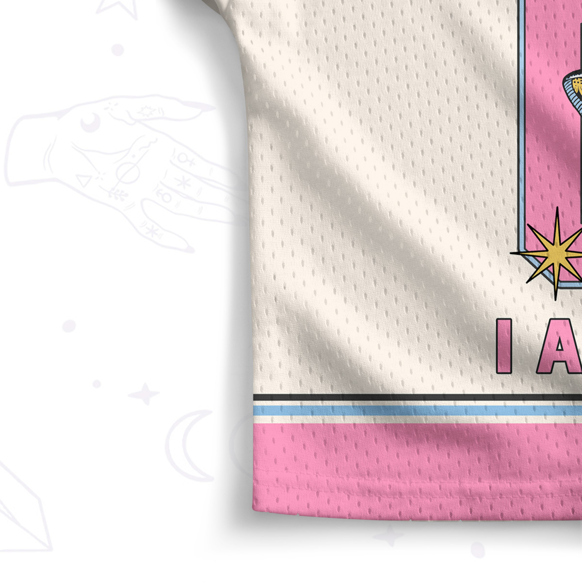 Purplehecate I Am Opening Crop Sports Jersey