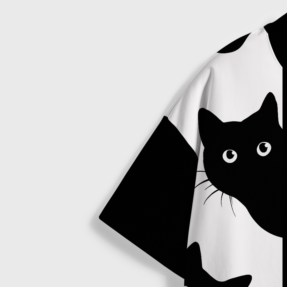 Purplehecate Peekaboo Cats All Over Print T-Shirt