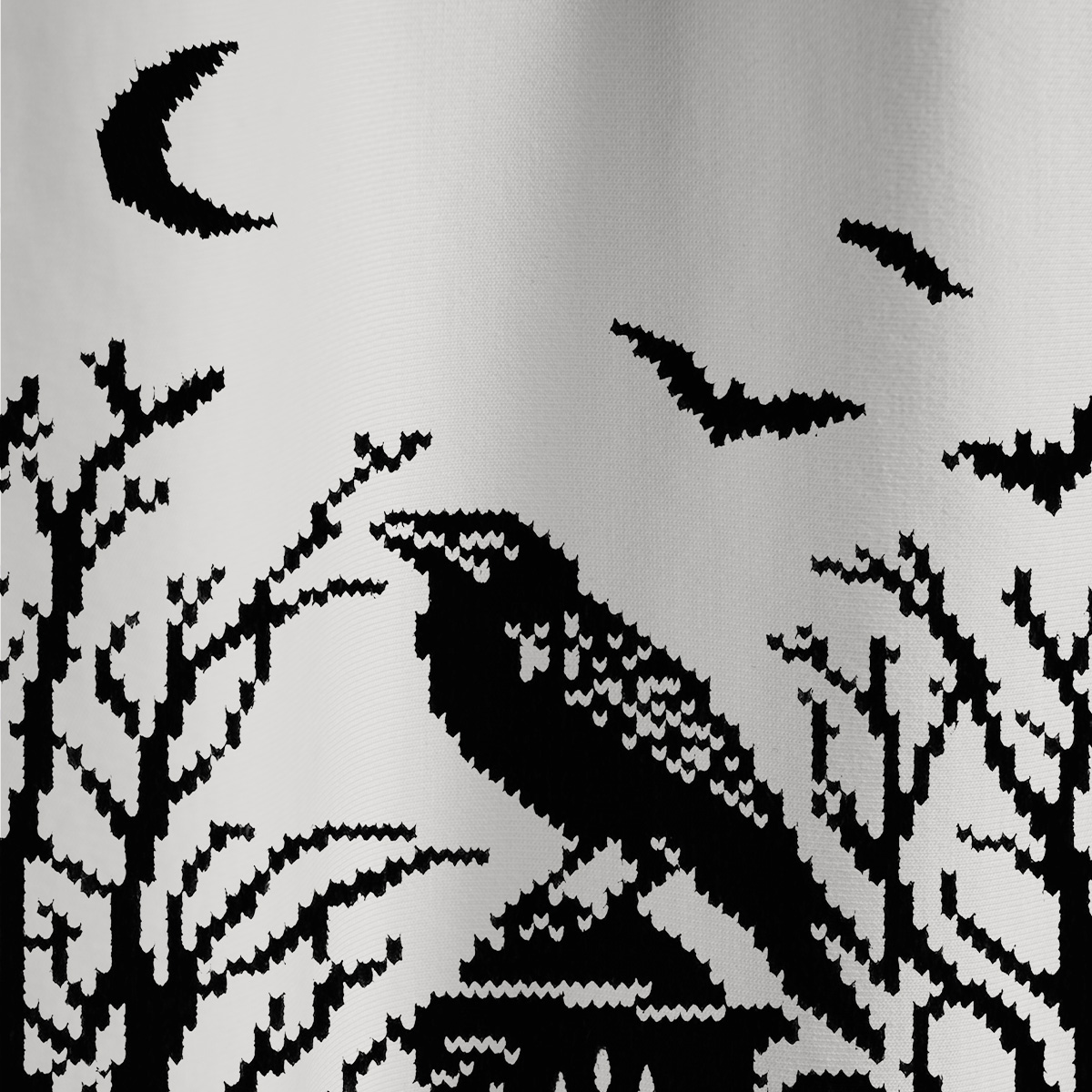 Purplehecate Ravens Over the Spooky Graveyard All Over Print T-Shirt
