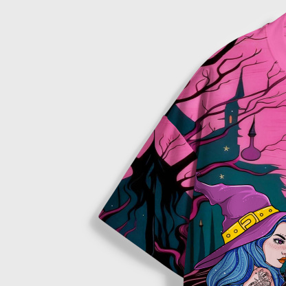 Purplehecate The Witch and Her Familia All Over Print T-Shirt