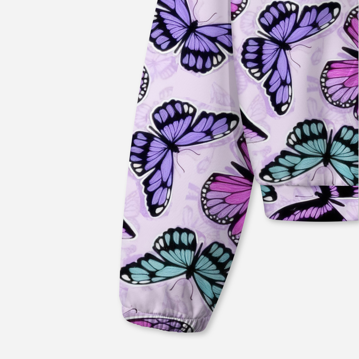 Purplehecate Whimsical Butterfly All-Over Print Hoodie