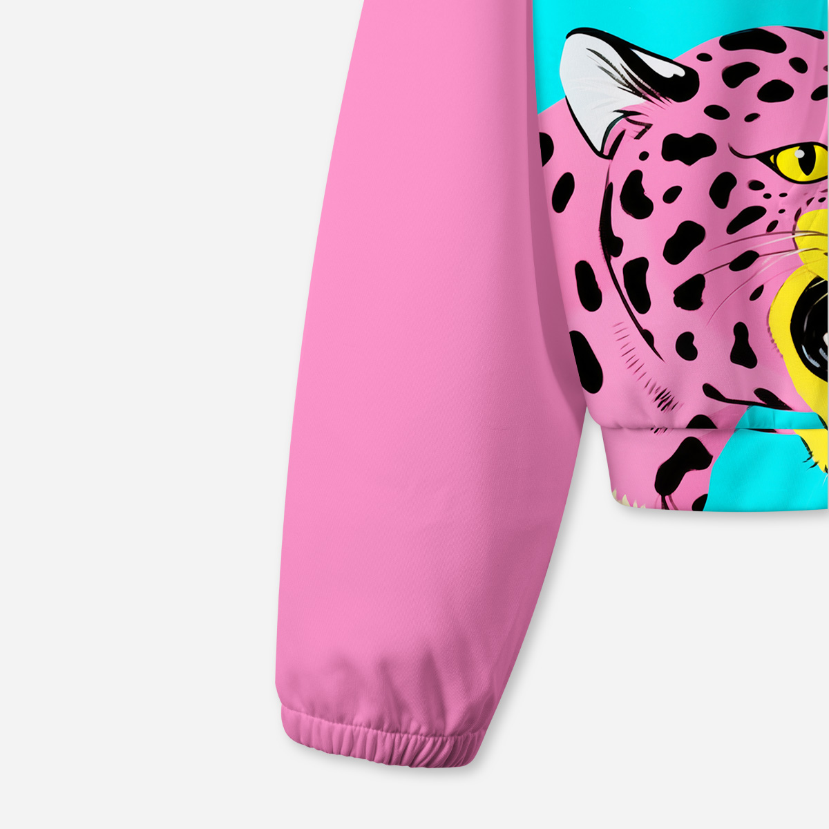 Purplehecate Savage Leopard Evil Eye All-Over Print Hoodie