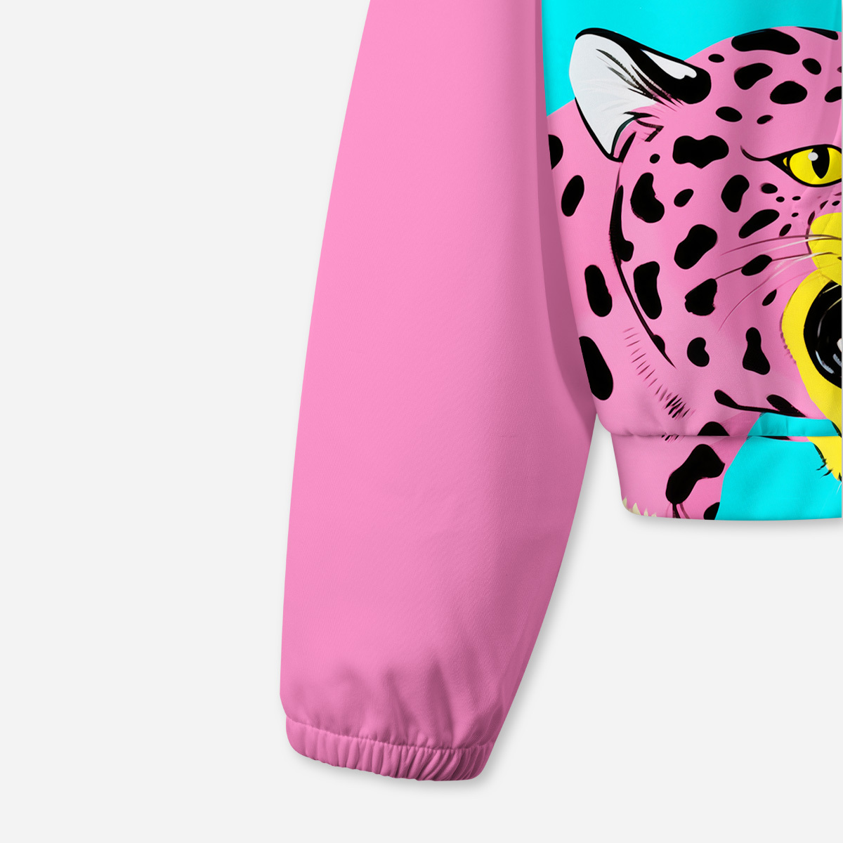 Purplehecate Savage Leopard Evil Eye All-Over Print Hoodie