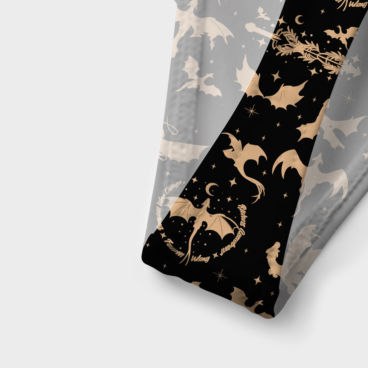 Purplehecate Fantasy Dragon Allover Versa-Tie Two-Piece Swimsuit