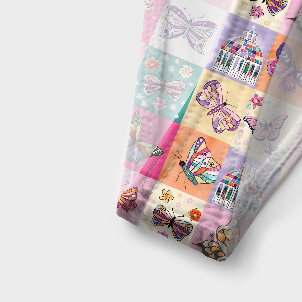 Purplehecate Dreamy Butterfly Garden Versa-Tie Two-Piece Swimsuit